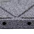 Rubber terrastegel grijs 50x50x3cm
