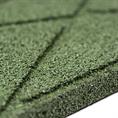 Rubber terrastegel groen 50x50x3cm