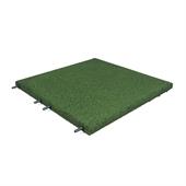 Rubber terrastegel groen 50x50x3cm