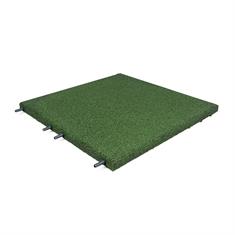 Rubber terrastegel groen 50x50x3cm