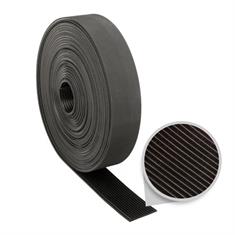 Rubberstrip antislip 40x3mm (L=10m)