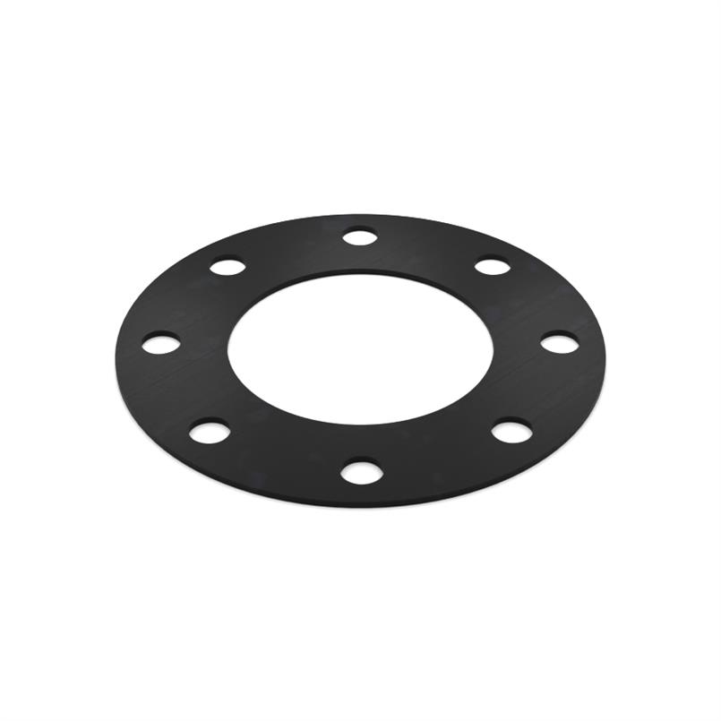 SBR flenspakking 220x180x120x3mm 8x18mm DN100
