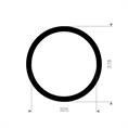 SBR flenspakking 378x325x3mm DN300