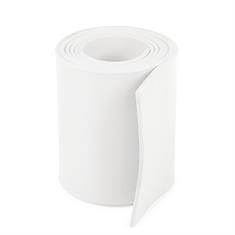 Silicone rubberstrip wit 50x5mm (L=8m)