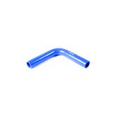 Siliconen bocht 90 graden blauw DN=8mm L=200mm