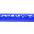 Siliconen slang SAE J20R3 blauw 22mm (L=60m)