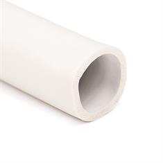 Siliconen slangprofiel schuimrubber FDA wit D=25,5x31,5mm (L=25m)