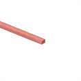 Siliconen spons rubbersnoer rood BxH=7x5,5mm (L=100m)
