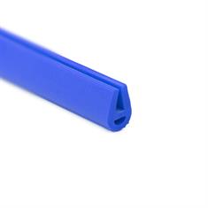 Siliconen U-profiel blauw 3,5mm / BxH=7,5x11mm (L=175m)