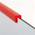 Siliconen U-profiel rood 3mm / BxH=9x10mm (L=125m)
