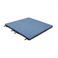 Speelplaatstegel duifblauw EPDM 50x50x4,5cm