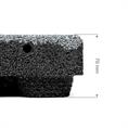Speelplaatstegel flagstone grijs 100x50x7cm