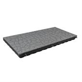 Speelplaatstegel flagstone grijs 100x50x7cm