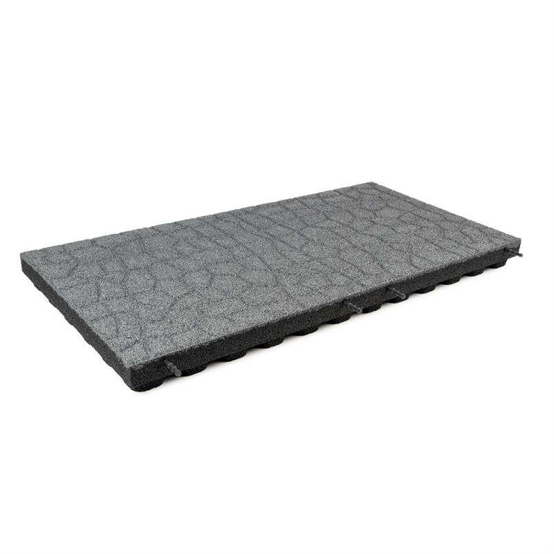 Speelplaatstegel flagstone grijs 100x50x7cm