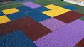 Speelplaatstegel flagstone groen 100x50x4,8cm
