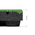 Speelplaatstegel groen 100x50x7cm