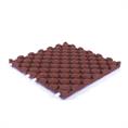 Speelplaatstegel paars 50x50x4,5cm (inclpennen) 2 stuks