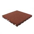 Speelplaatstegel rood 50x50x4,5cm