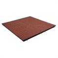 Speelplaatstegel rood design 100x100x4,8cm