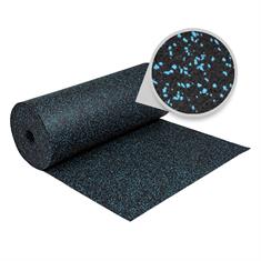 Tecflex Ultrafloor zwart/blauw 8mm (15x1,25m)