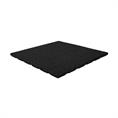 Terrastegel zwart 50x50x2,5cm (4 stuks)