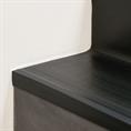 Trapbekleding pvc noppen grijs 1200x460mm