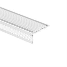 Trapneusprofiel aluminium recht wit LxBxH=1500x40x18mm (5 st