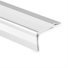 Trapneusprofiel aluminium recht wit LxBxH=1500x55x31mm (5 st