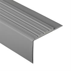 Trapneusprofiel donkergrijs LxBxH=1500x70x42mm dikte 4mm