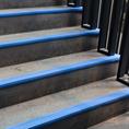 Trapneusprofiel pvc blauw LxBxH=1500x60x22mm (2 stuks)