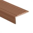 Trapneusprofiel pvc bruin LxBxH=1500x60x22mm