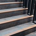 Trapneusprofiel pvc bruin LxBxH=1500x60x22mm