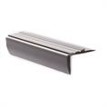 Trapneusprofiel pvc grijs LxBxH=1500x51x27mm (5 stuks)