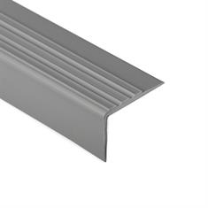 Trapneusprofiel pvc grijs LxBxH=1500x51x27mm