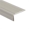 Trapneusprofiel pvc grijs LxBxH=1500x60x22mm (2 stuks)