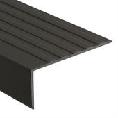 Trapneusprofiel pvc zwart LxBxH=1500x100x40mm