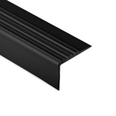 Trapneusprofiel pvc zwart LxBxH=1500x51x27mm