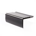 Trapneusprofiel pvc zwart LxBxH=1500x70x42mm dikte 3,2mm 5x
