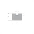 Trillingsvoet type E 25x20mm (M6) set 10 stuks