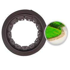 Tuinberanding bruin 40mm incl pennen (L=10m)