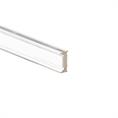 Verbindingsprofiel kopwand 10-10,8mm transparant (L=3m)