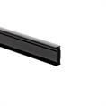 Verbindingsprofiel kopwand 10-10,8mm zwart (L=3m)