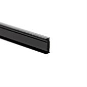 Verbindingsprofiel kopwand 10-10,8mm zwart (L=3m)