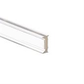 Verbindingsprofiel kopwand 12-12,8mm transparant (L=3m)