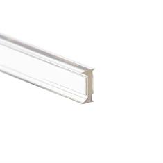 Verbindingsprofiel kopwand 12-12,8mm transparant (L=3m)