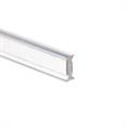 Verbindingsprofiel vlak 10-10,8mm transparant (L=3m)