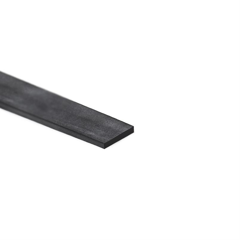 Viton rubberstrip mosrubber BxH= 20x3mm (L=20m)