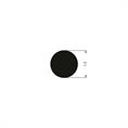 Volrubber EPDM snoer D=14mm (L=50m)