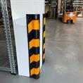 Volrubber hoekprofiel LxBxH= 805x121x121mm