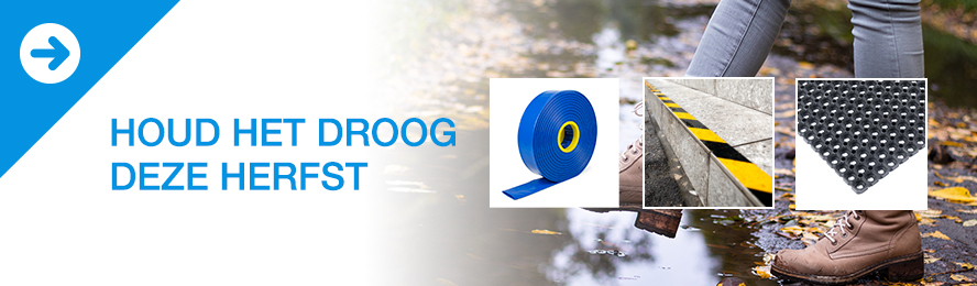 Zo houdt u het droog deze herfst